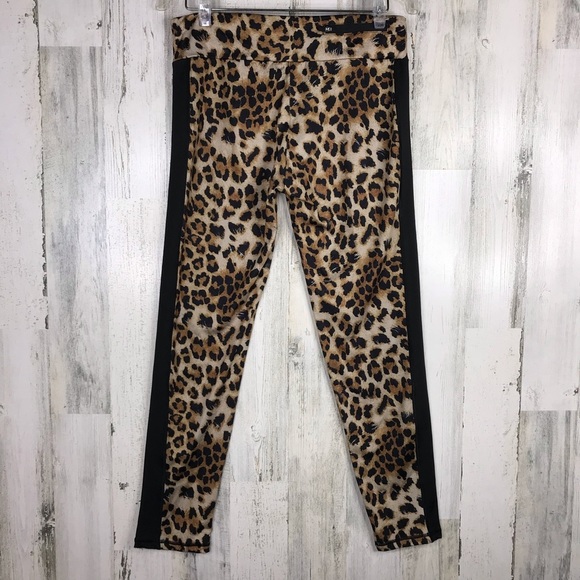 Leopard print leggings with zipper pocket - Picture 3 of 8